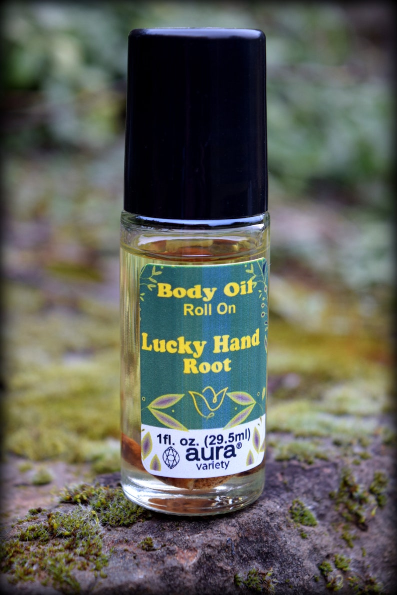 Right Place, Right Time Lucky Hand Root RollOn Perfume Body Oil Forest Magick, Gamblers luck, Chance, Abundance, Lucky Rabbits Foot image 6