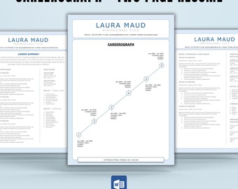 Modern ATS-Compliant Resume Bundle | Executive CV Template (MS Word)