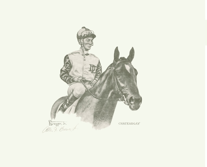 CHATEAUGAY Kentucky Derby/belmont Stakes Winner, by Allen F. Brewer Jr