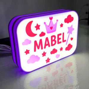 Op maat gemaakte 3D-geprinte lightboxlamp: gepersonaliseerd nachtlampje met foto