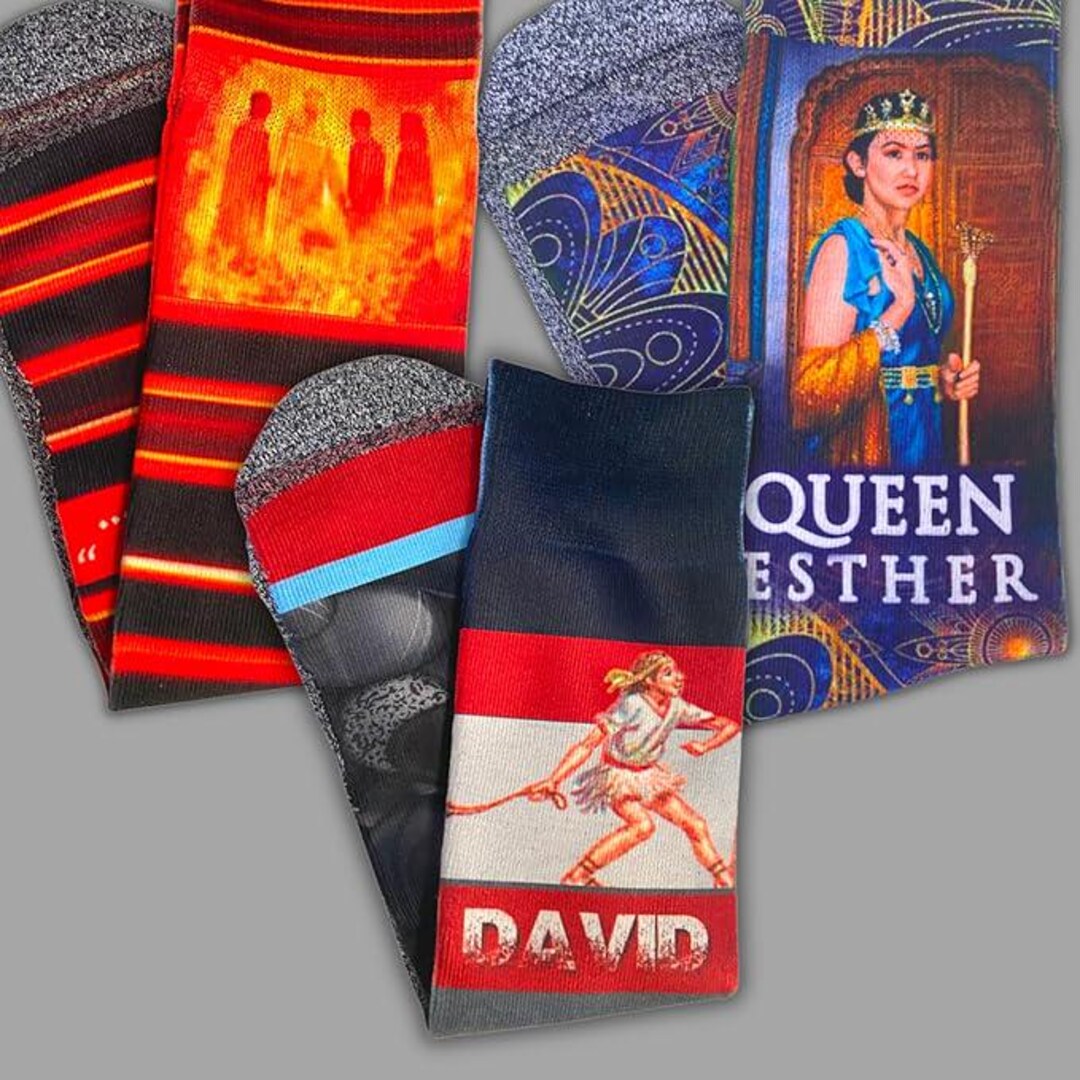 Scripture Socks Christian Bible Verse Socks for Men - Courage Bundle (3-pack) - Etsy
