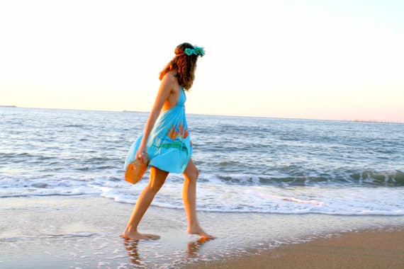 princess polly baby blue dress La Lune Collection