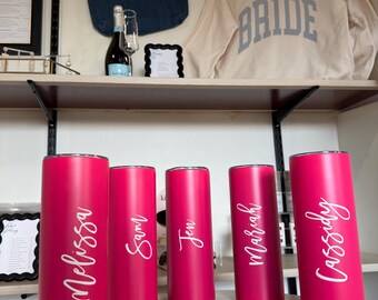 Custom Luxe Name Tumblers