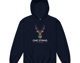 ユースジオメトリックディアパーカー