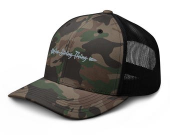1ST アローロゴ カモフラージュ トラッカーハット