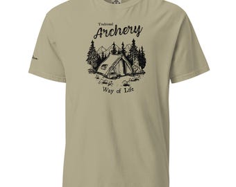 伝統的なアーチェリーのライフスタイルTシャツ