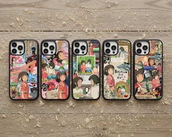 Spirited Away Rubber Phone Case, Chihiro Ghibli Cover