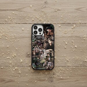 Levi Ackerman Phone Case, Attack on Titan Rubber Cover image 6