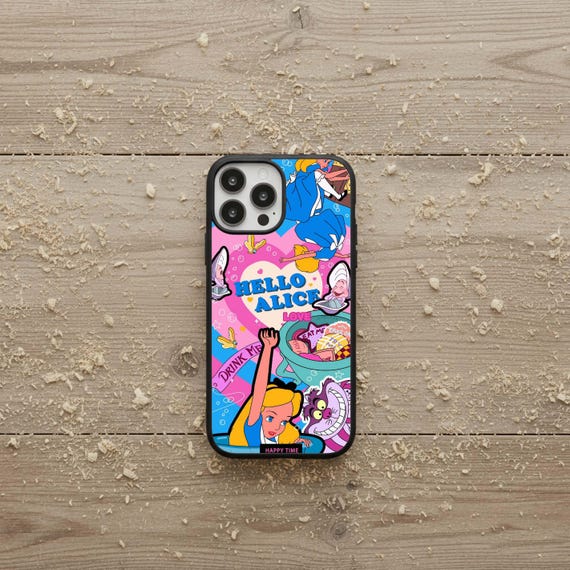 Alice in Wonderland Phone Case, Aesthetic Rubber Cover - Etsy Israel