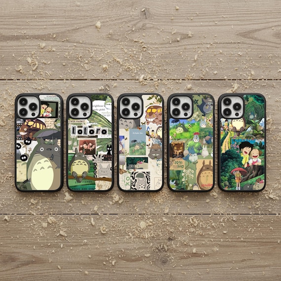 Totoro Phone Case, Studio Ghibli Rubber Cover
