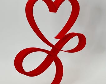 Standing Heart Valentine's Day