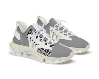 White Knit Sneakers | Lightweight Mesh Athletic Shoes