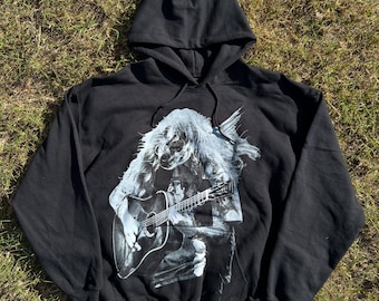 Sudadera con capucha Billy Strings negra BMFS