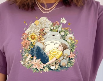 My Neighbor Totoro Shirt, Studio Ghibli T-shirt and Sweatshirt, Catbus Gift