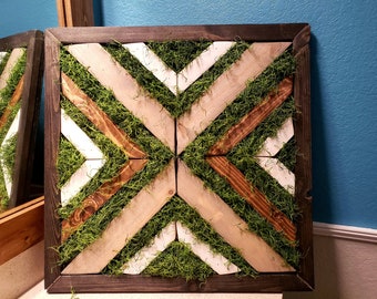 Wooden wall art