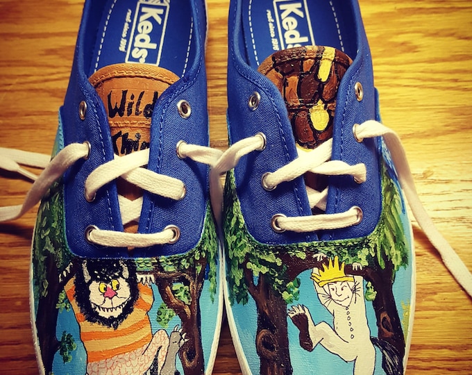 Featured listing image: Custom adult canvas shoes