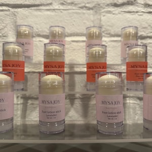 Moisturizing Foot Lotion Stick: 3 scents to choose from