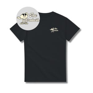 The Izabeth Retro Chest Logo Tee