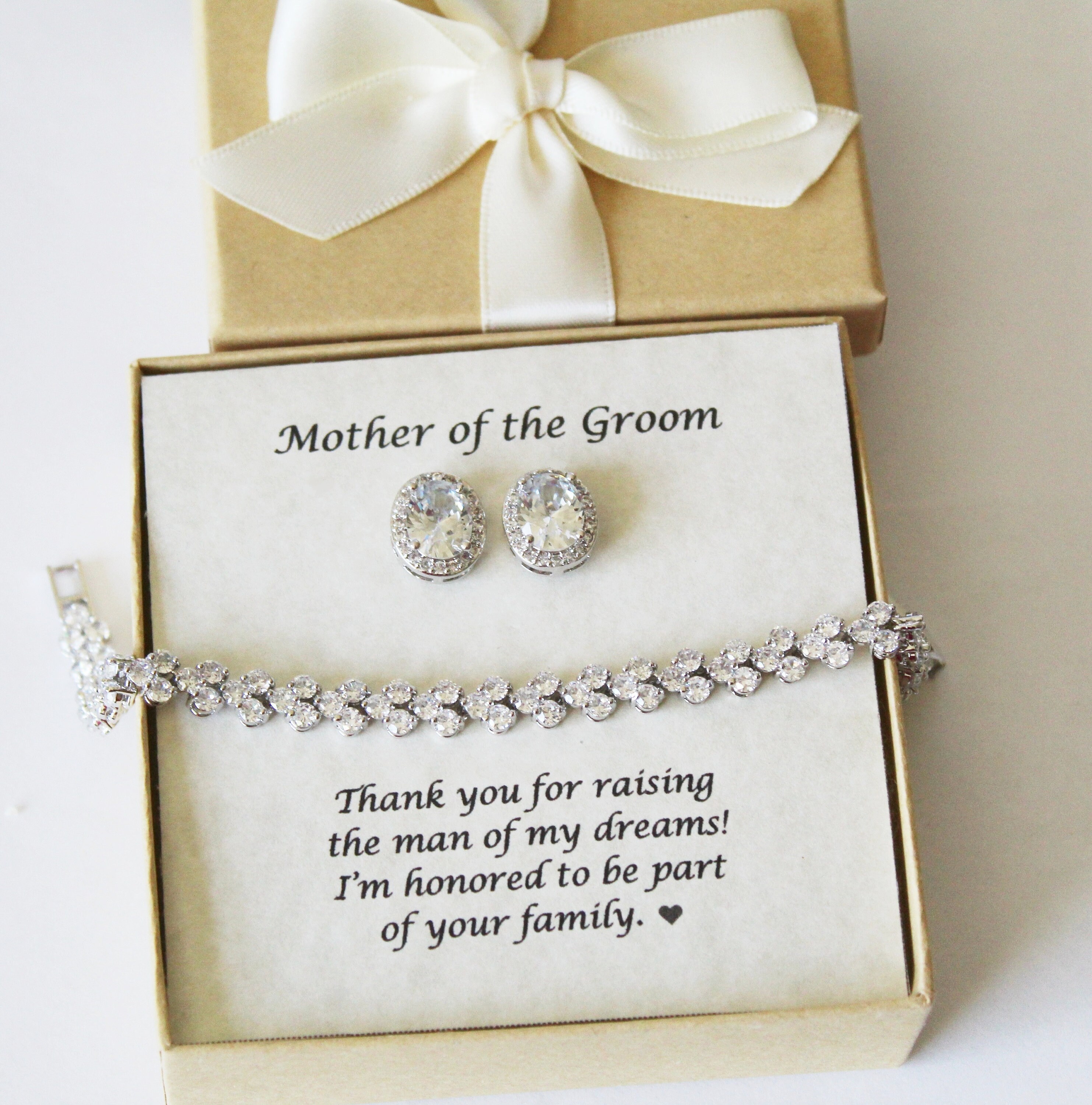 Mother of the groom wedding gift set Mother of the bride gift Etsy