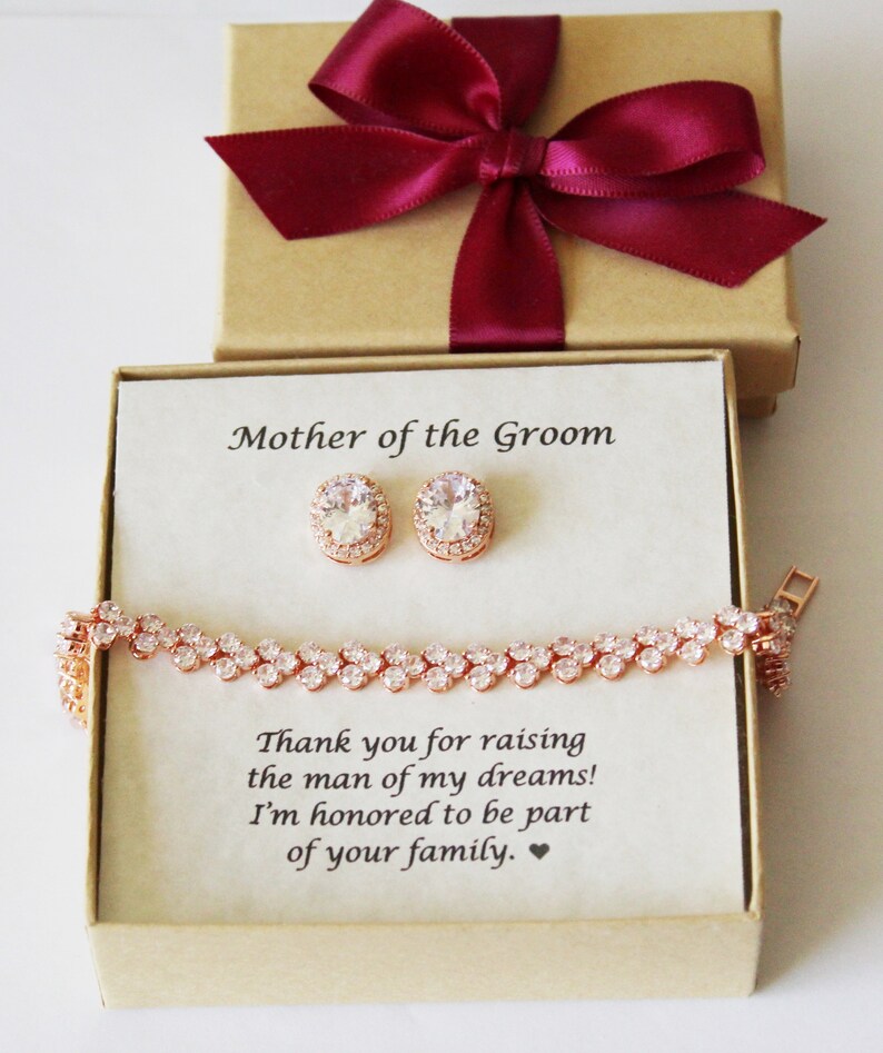 Mother of the Groom Wedding Gift Set Mother of the Bride Gift Etsy