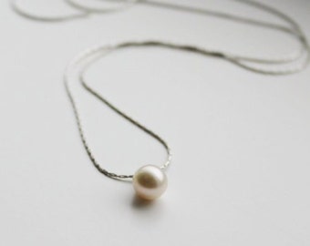 Genuine pearl necklaces