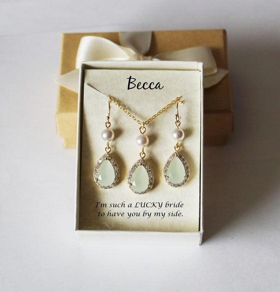 Etsy bridesmaid shop earrings