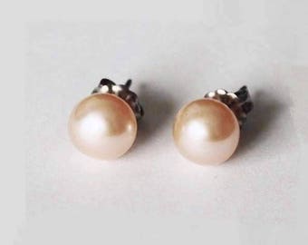 Genuine Pearl Studs