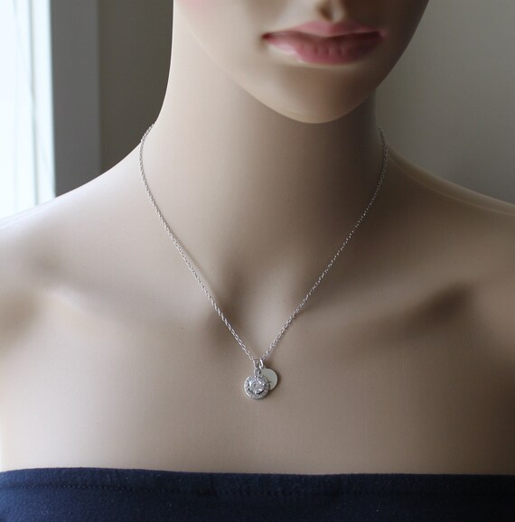 Personalized Bridesmaid Necklace 