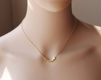 Personalized name necklace Bridesmaid initial letter bracelet necklace set Monogram necklace Custom name necklace Gold initial necklace gift