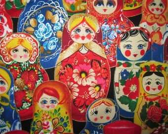 Tissu matriochka | Etsy