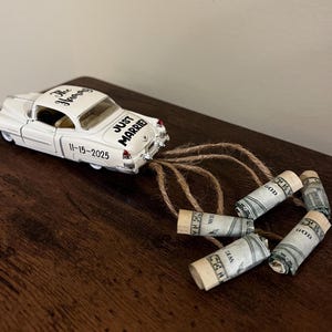 Just Married Toy Car - Etsy