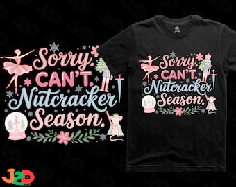 Nutcracker Season PNG | Ballerina Mouse King Design (Digital Download)