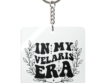 Velaris Era Keychain | ACOTAR Bookish Acrylic Keyring | Fantasy Reader Merch