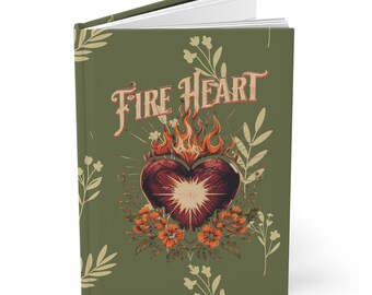 Fireheart Hardcover Notebook | Throne Of Glass Journal