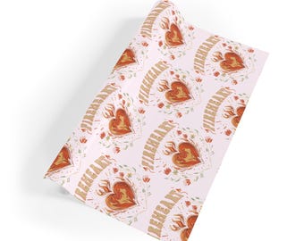 Fireheart Throne Of Glass Wrapping Paper I Gift Wrap Rolls