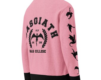 Personalised Basgiath War College Custom Knitted Cardigan, Floss, Fourth Wing