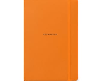 AFFIRMATION Journal — Lined Notebook for Daily Gratitude, Positive Thoughts & Manifesting Mindset.