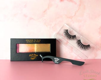 Stacked Sleek– Faux Mink Strip Lashes