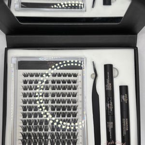 Stacked Essentials Starter Kit – Cluster Lash Set for Custom Volume