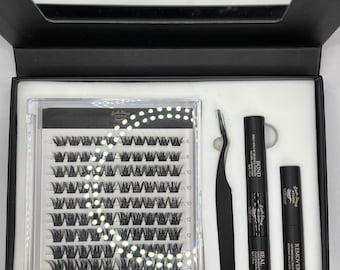 Stacked Essentials Starter Kit – Cluster Lash Set for Custom Volume