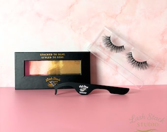 Stacked Flirty – Faux Mink Strip Lashes