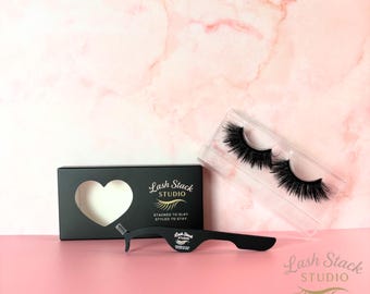 Stacked Volume – Faux Mink Strip Lashes