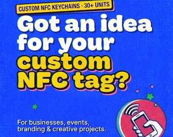 Custom 3D Printed NFC Tags | Bulk Order for Business, Events, Branding