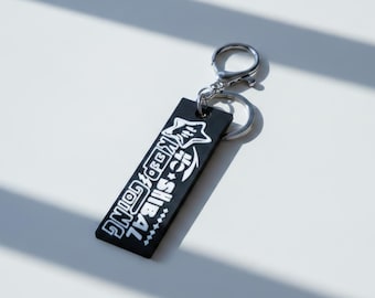 Korean Slang Keychain Charm - Kpop Kdrama Gift, Y2K 3D Printed