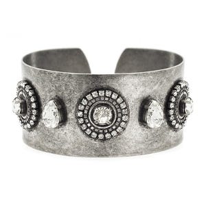 Bracelet Khalili - Bracelet manchette orné de cristaux