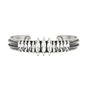 Bracelet Simbel - Bracelet manchette avec cristaux navette