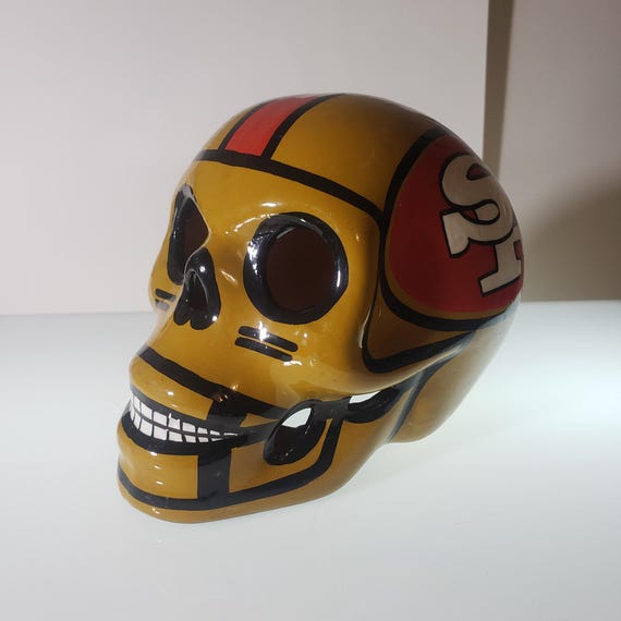 ceramic football helmet Nora Fleming Mini quirky display piece for home or office and a fun gift for football fans Mud Pie Football Helmet Chip