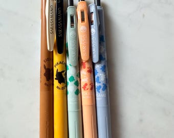 Cute Japanese Mechanical Pencil Set – Pokémon & Zebra Sarasa Clip Limited Edition