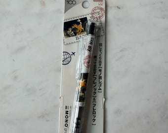 Disney 100 Bambi & Dumbo Mechanical Pencil 0.5mm | Tombow MONO Graph Air-in Shake Pencil | Japan Limited Stationery Gift