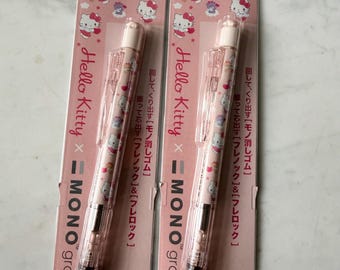 Hello Kitty x MONO Graph 0.5mm Mechanical Pencil – Made in Japan – Sanrio Official – Shake Advance & Lock Feature – Cute Kawaii Stationery